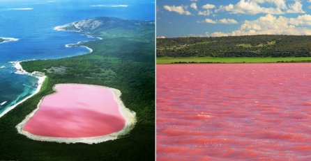 NAUKA OVO JEZERO NE MOŽE OBJASNITI: Pink boja je trajna i ne mijenja se cijelu godinu (FOTO)