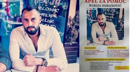 APEL ZA POMOĆ: Hakiji Osmanoviću potrebno 100.000 franaka za operaciju u Švicarskoj