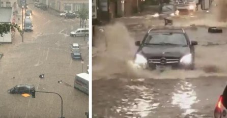 Ponovo nevrijeme u Njemačkoj: Poplavljene ulice,  voda je izbijala iz šahtova