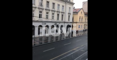 Kiša i grad pogodili Sarajevo (VIDEO)