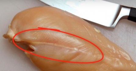 OBRATITE PAŽNJU ŠTA JEDETE: Evo šta znači ako na piletini vidite ovu bijelu liniju! (VIDEO)