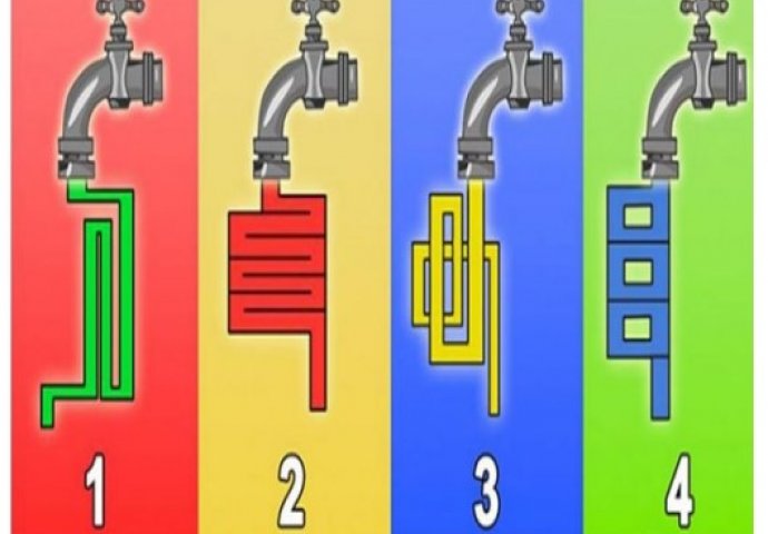 Kroz koju slavinu će voda najbrže teći? Vaš odgovor otkriva OVU VAŽNU stvar o vašem IQ-u