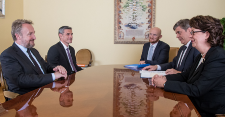 Izetbegović razgovarao s Cormack i Wigemarkom o situaciji u BiH