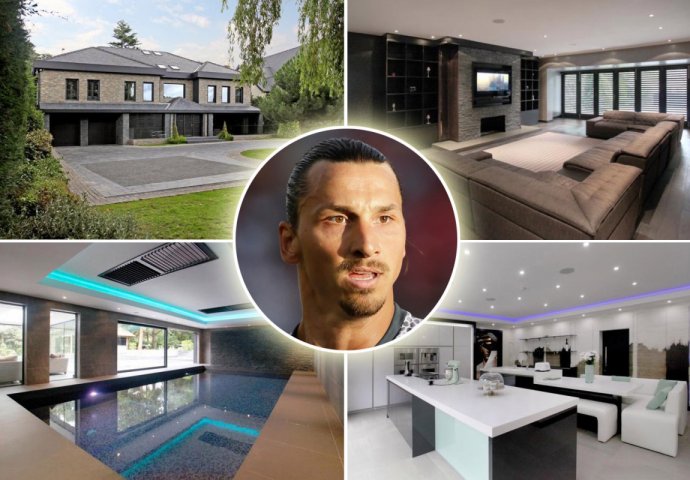 Zavirite u luksuznu vilu Zlatana Ibrahimovića u Manchesteru! (VIDEO)