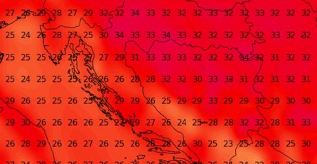 METEOROLOZI IZDALI UPOZORENJE, STIŽU PAKLENE VRUĆINE: Evo gdje će biti najgore!