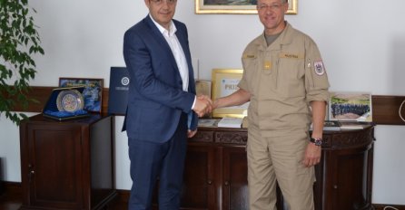 Ministar Čampara primio komandanta EUFOR-a general-majora Martina Dorfera