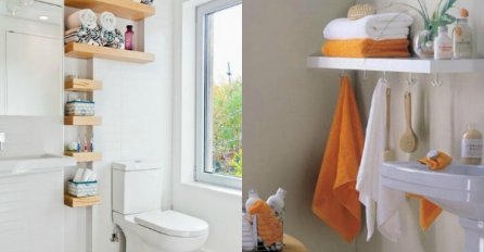 Praktične ideje kako da izvučete maksimalno prostora iz malog i skučenog kupatila