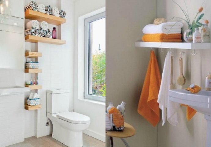Praktične ideje kako da izvučete maksimalno prostora iz malog i skučenog kupatila