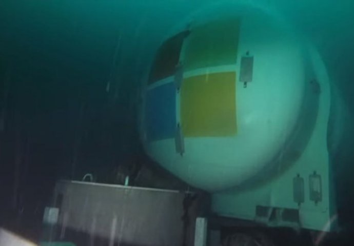 Microsoft potopio 864 servera s 27,6 petabajta memorije u Atlantski okean (VIDEO)