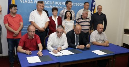 Potpisan Kolektivni ugovor za područje željezničkog saobraćaja u FBiH