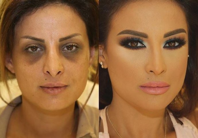 ZASTRAŠUJUĆE FOTOGRAFIJE PRIJE I POSLIJE: Ove transformacije pokazat će vam da sa šminkom svaka, pa i najružnija žena može izgledati kao supermodel