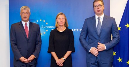 Sastanak Mogherini s Vučićem i Thacijem dočekuje se s malo optimizma