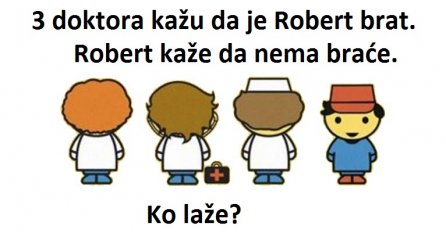 KO LAŽE I ZAŠTO ? 7 mozgalica koje će dobro namučiti čak i najpametnije