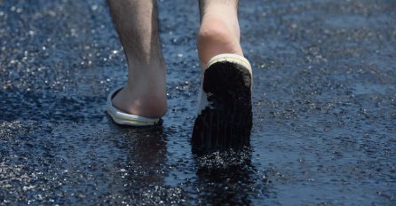 IRSKA: Rekordne vrućine, topi se asfalt na cestama