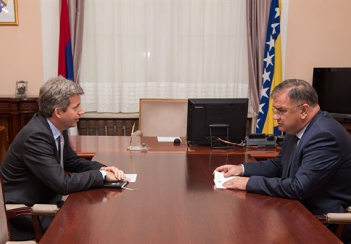 Ivanić razgovarao sa Fergusonom o političkoj situaciji u BiH