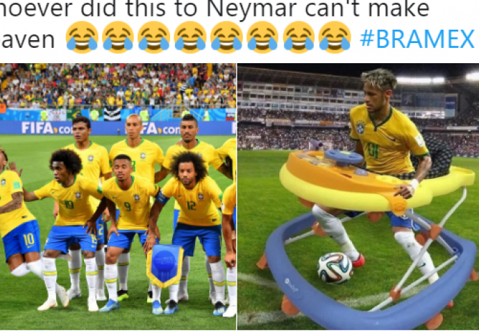 Neymar zbog glume postao predmet ismijavanja na internetu: OVE FOTOGRAFIJE će vas nasmijati do suza!