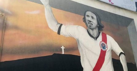 Navijač Vatrenih daje 1000 KM za informaciju ko je uništio mural u Mostaru