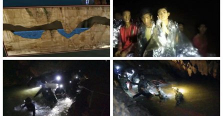 POGLEDAJTE KAKO IZGLEDA PEĆINA U KOJOJ SU ZAROBLJENI DJEČACI SA TAJLANDA: Izvlačenje bi moglo trajati i mjesecima (VIDEO)