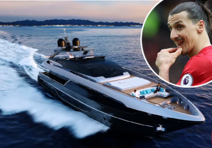 PLATIO JE OSAM MILIONA EURA DA BI BILA SAMO NJEGOVA: Ovo je luksuzna jahta Zlatana Ibrahimovića, unutrašnjost će vas oduševiti