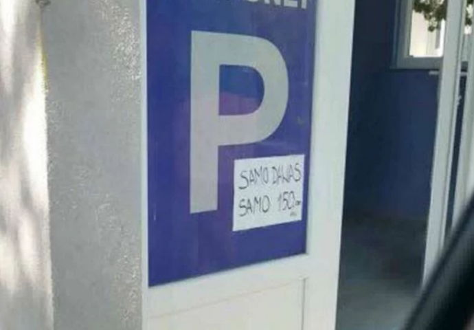 NATPIS NA JEDNOM PARKINGU U HRVATSKOJ RAZBJESNIO JE REGION: "Kako vas samo nije stid?"