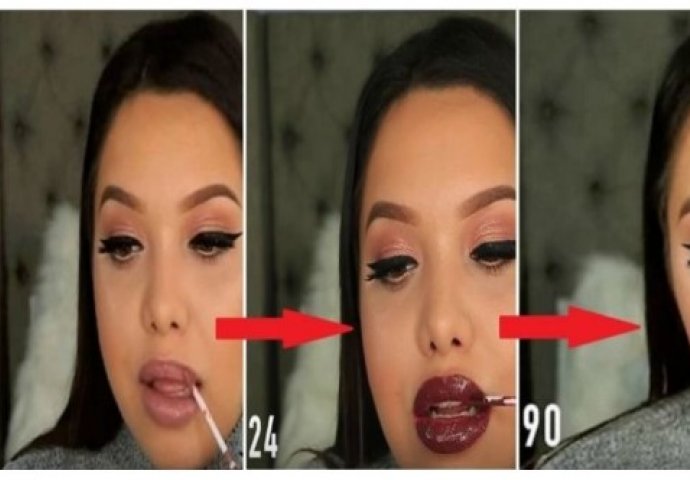 OVA ŽENA JE NAMAZALA 100 slojeva karmina odjednom. Kada je najzad završila, nije mogla ni da se pogleda u ogledalo! Evo kako krajni rezultat izgleda