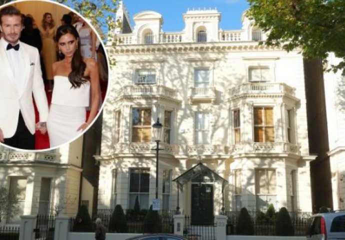 LUKSUZNI DOM BECKHAMOVIH JE BESPRIJEKORNO UREĐEN: Ali pogledajte šta Victoria radi ispred kuće!