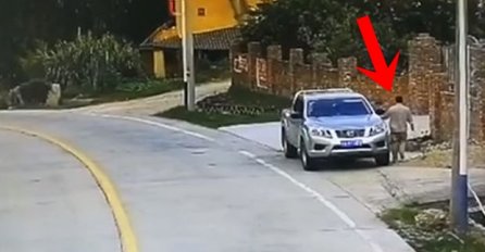 Ako ste mislili da ste Vi imali loš dan, čekajte da vidite šta se dogodilo ovom čovjeku nakon što je ušao u svoje auto! (VIDEO)