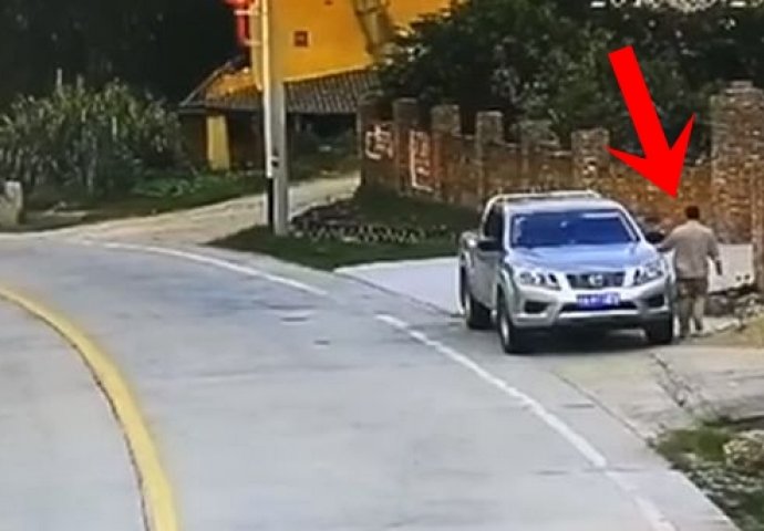 Ako ste mislili da ste Vi imali loš dan, čekajte da vidite šta se dogodilo ovom čovjeku nakon što je ušao u svoje auto! (VIDEO)