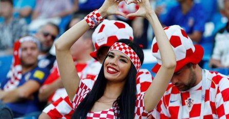 PRVO JE POZIRALA SA KOLINDOM, A ONDA OTIŠLA KORAK DALJE: Najpoznatija navijačica Hrvatske izludjela obožavatelje!