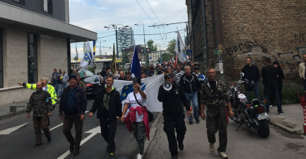 Protesti još traju: Demobilizirani borci iščekuju epilog parlamentarne rasprave