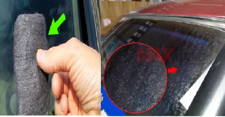 Čeličnom vunom je  protrljao po šoferšajbi svog automobila: Kada vidite RAZLOG odmah ćete i vi! (VIDEO)