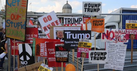 Širom Velike Britanije nastavljeni protesti protiv Trumpa