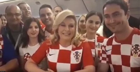 Ovako predsjednica Hrvatske navija s tribina, ali iznenadit ćete se kada vidite koga je povela