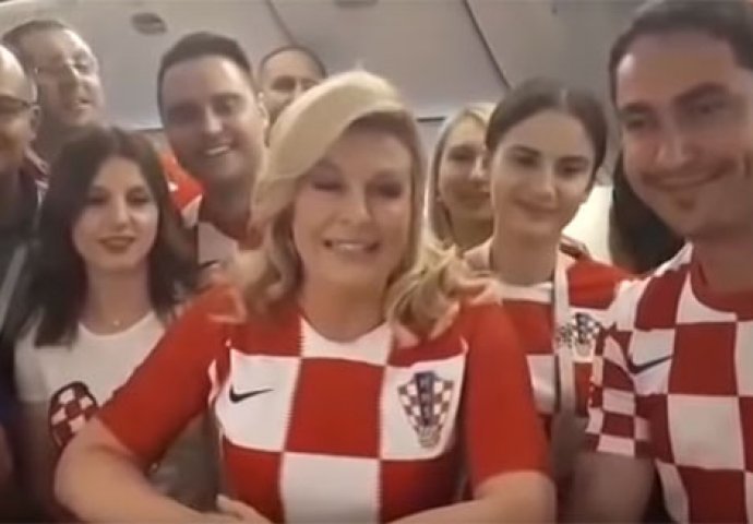 Ovako predsjednica Hrvatske navija s tribina, ali iznenadit ćete se kada vidite koga je povela