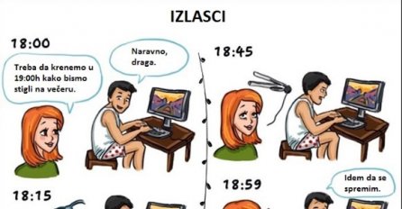 ISTINA NAJVIŠE BOLI: 11 nevjerovatno preciznih ilustracija koje pokazuju razlike između žena i muškaraca