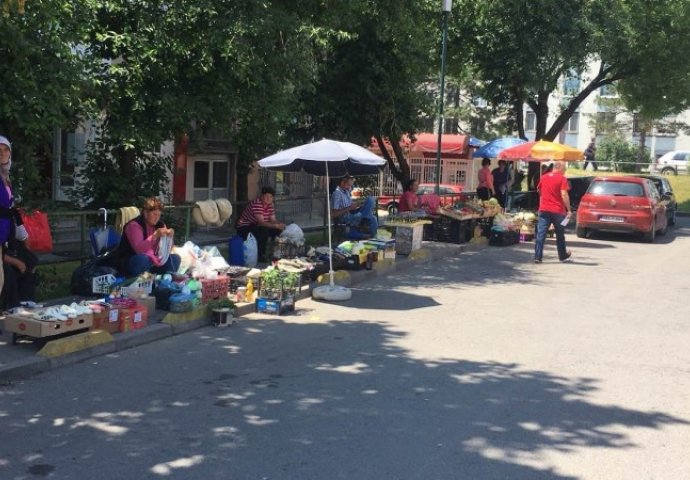 Protesti ukoliko se ne spriječi ilegalna prodaja oko sarajevskih pijaca