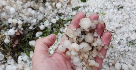 I DANAS JAKO NEVRIJEME HARA BIH: Vjetr i grad veličine lješnika pogodilo je ovo područje, još nema informacija o pričinjenoj šteti