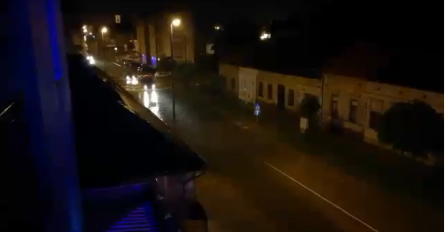 HRVATSKA: Kiša napravila velike probleme u Vinkovcima, ulice su bile pod vodom 