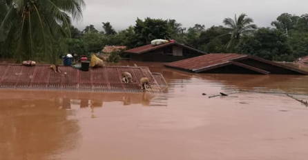 SRUŠILA SE BRANA: Stotine nestalih, sela uništena, spasilačke službe dopremaju čamce