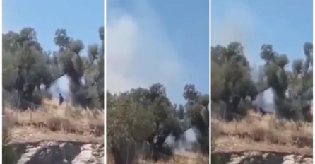 DA LI JE OVO DOKAZ DA SU POŽARI U GRČKOJ PODMETNUTI? Pojavio se snimak na kojem čovjek pali drveće, a onda je uslijedio HAOS 