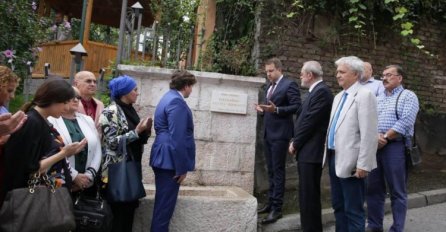 Skaka otkrio spomen-ploču na česmi nazvanoj po Hatidži Mehmedović