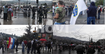 Ove slike najbolje opisuju današnje proteste: BORCI SU UJEDINJENI U BORBI ZA PRAVA!