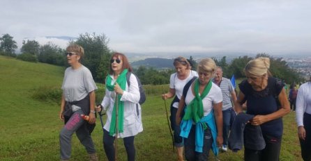 Potpredsjednica FBiH Melika Mahmutbegović u pohodu 'Put spasa Vrbanja 1993'