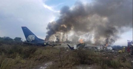 POJAVIO SE VIDEO NAKON PADA AVIONA U MEKSIKU: "Čule su se dvije eksplozije, a onda je uslijedio horor" 