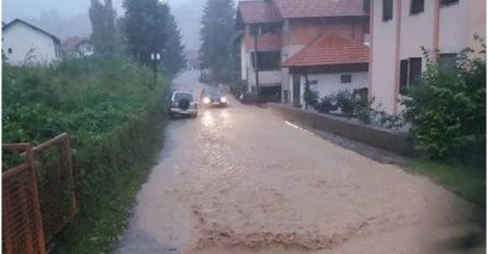 Zbog bujica i kiše u dijelu općine Tešanj proglašeno stanje prirodne nesreće