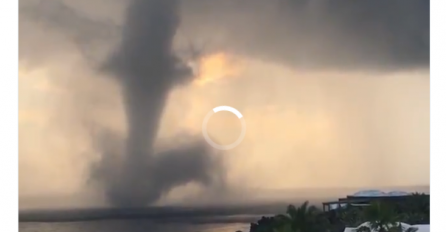 Tornado protutnjao morem: Prizori nakon njega su nevjerovatni, sačekajte dok vidite što je donio sa sobom (VIDEO)