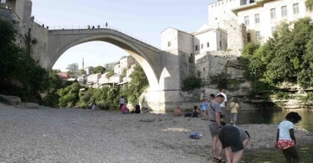 U 11.00 sati najtopliji Mostar i Trebinje sa 31 stepen