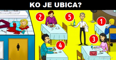 IMATE LI DETEKTIVA U SEBI: Odgovorite, ko je ubica na ovoj slici?