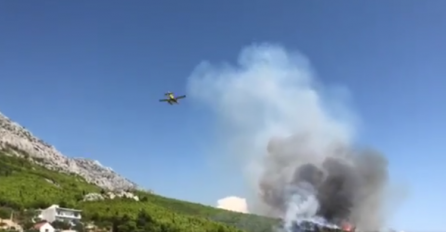 Požar kod Omiša stavljen pod kontrolu