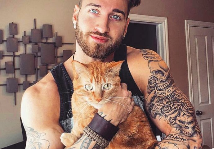 Zgodni frajeri na Instagramu obožavaju mace: Žene će uživati u ovim fotografijama